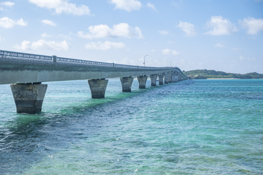 宮古島周辺離島の取材風景